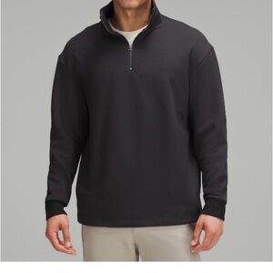 lululemon athletica Black Oversized Quarter-Zip Sweatshirt